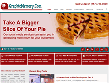 Tablet Screenshot of graphicmemory.com